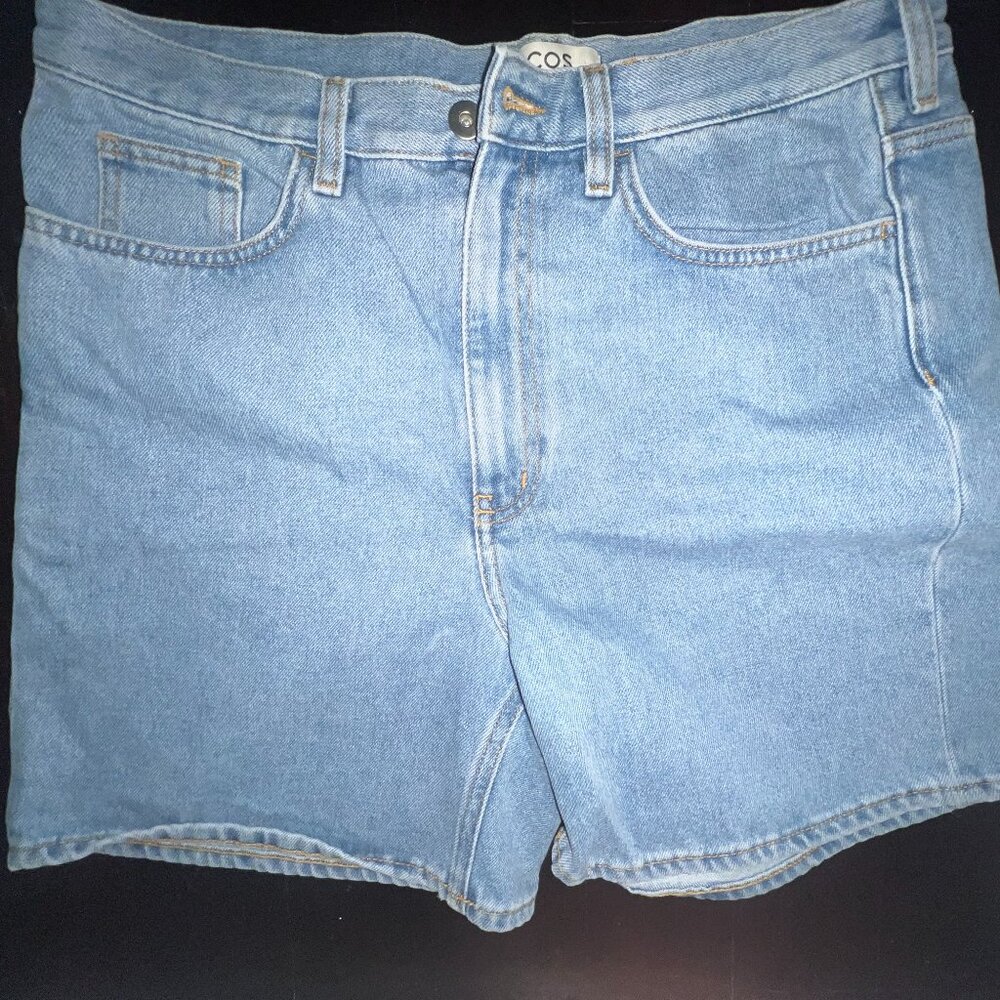 COS Denim Jorts - Size EUR 30 / US 12 - Light Blue